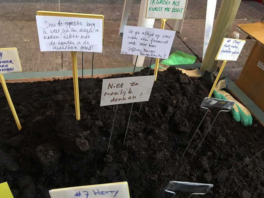 Open Expo Schiedam - Vruchtbare Grond - Helma Vlemmings met Vruchtbare Gedachtes